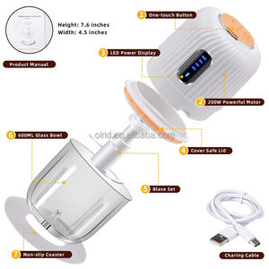 <span class=keywords><strong>เครื่อง</strong></span>สับกระเทียมไฟฟ้า<span class=keywords><strong>ไร้</strong></span><span class=keywords><strong>สาย</strong></span>600มล. <span class=keywords><strong>เครื่อง</strong></span>เตรียมอาหารแบบชาร์จไฟได้<span class=keywords><strong>เครื่อง</strong></span><span class=keywords><strong>ปั่น</strong></span>สับผักสำหรับถั่ว<span class=keywords><strong>พริก</strong></span>หัวหอมสับเนื้อ - Product Image 3