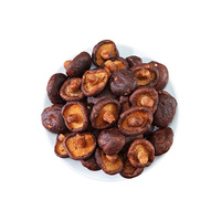 Camilan Sehat Teknologi VF Keripik Jamur Shiitake Keripik Jamur Renyah Tanpa Bahan Tambahan Tinggi Serat Camilan Sayuran Vegan