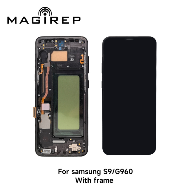 Factory Price LCD Replacement Screen for Samsung S9/G960 Frame Mobile Phone Lcds Telephone Display Lcd Phones Wholesaledt