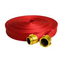 Tuyau d'incendie flexible en caoutchouc double enveloppe SL-EPDM de haute qualité, modèle SL, 400 psi, bleu/rouge, durable, personnalisable, avec raccord NH NST