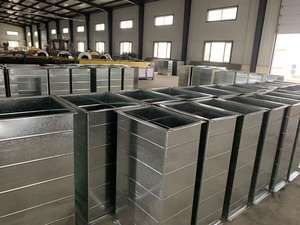 Les conduits d'air circulaires en acier inoxydable et les conduits d'air rectangulaires en acier inoxydable sont utilisés dans les systèmes de CVC des hôpitaux - Product Image 4