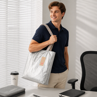 Sac à bandoulière moyen réutilisable, résistant aux éclaboussures, écologique, portable, élégant, pour femmes, design personnalisable, sac de shopping KIYI