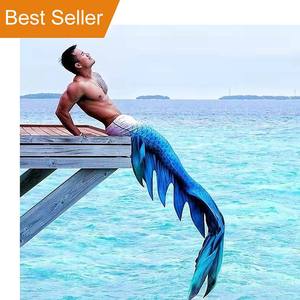 ชุดหางนางเงือกแบบสั่งทำระดับไฮเอนด์ สำหรับการแสดงในตู้ปลา สำหรับผู้ใหญ่และเด็ก  แบบมืออาชีพ ขนาดใหญ่  ตัวละครเจ้าหญิงแอเรียล - Product Image 3