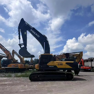 Excavatrice d'occasion haute performance VOLVO EC480, poids opérationnel 48 tonnes, pour projets de construction lourde, avec certifications CE et EPA - Product Image 1