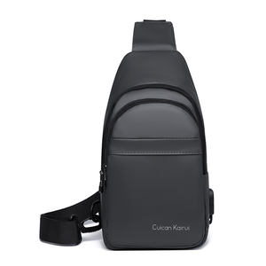 Bolso Bandolera de Lujo para Hombre, Deportivo, Impermeable, con Cierre de Cremallera, Personalizado, para Exteriores - Product Image 1