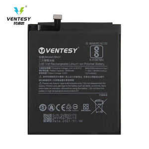 Batería nueva de repuesto BN31 para <span class=keywords><strong>Xiaomi</strong></span> Redmi <span class=keywords><strong>Mi</strong></span> 5X <span class=keywords><strong>A1</strong></span> S2 NOTE 5A 100% capacidad calidad personalizada - Product Image 1