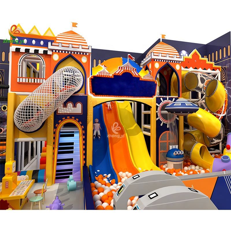 Indoor Tube Playground Durable Commercial-Grade Kids Play Equipment