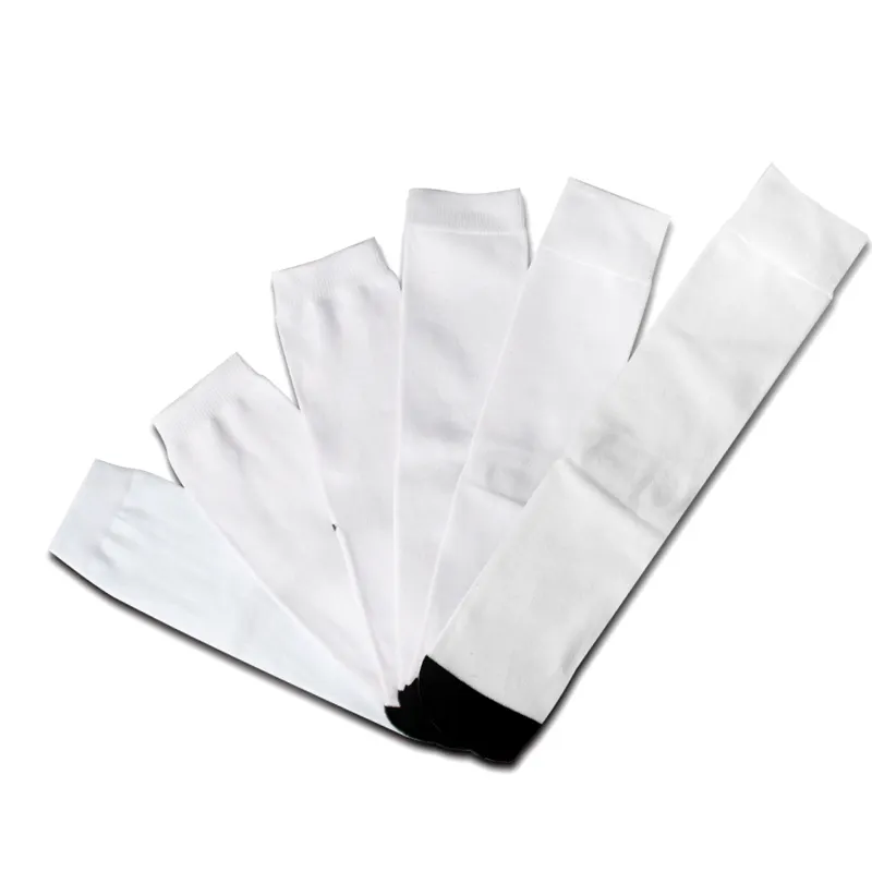 Сублимационные длинные носки для бега, заготовки для изготовления изделий на заказ, термопресс для изготовления изделий своими руками, Спортивные Компрессионные носки для печати