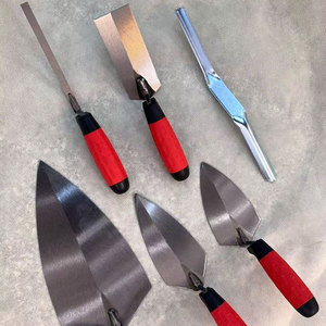Truelle de maçonnerie en acier à haute teneur en carbone, poignée ergonomique, 6/7/8 pouces, outil de plâtrage professionnel pour maçonnerie - Product Image 6