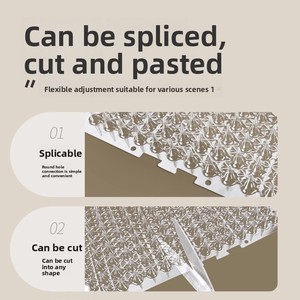 <span class=keywords><strong>Tapis</strong></span> <span class=keywords><strong>anti</strong></span>-griffures pour chat Yun Linen, <span class=keywords><strong>tapis</strong></span> rayé pour animaux de compagnie, barrière pour animaux de compagnie, canapé, lit, efficace pour empêcher les <span class=keywords><strong>chats</strong></span> et les chiens de faire pipi sur le lit - Product Image 6