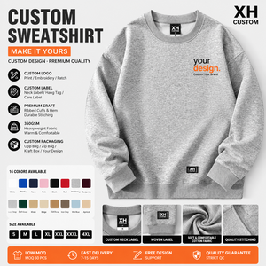 Sudadera Personalizada con Cuello Redondo, Manga Larga, Logotipo Impreso, Uniformes Corporativos para Grupos, Tallas Grandes, Ropa de Trabajo para Equipos - Product Image 3