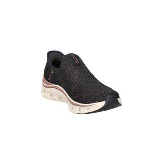 Zapatos Skechers Slip On para Caminar, Negros, Talla 38, Estilo Glide Step Comfort - Product Image 4