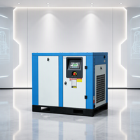 Compresseur d'air industriel monophasé 220V/1 phase/60Hz à entraînement par courroie avec moteur 4kW 5CV CE IP54/55