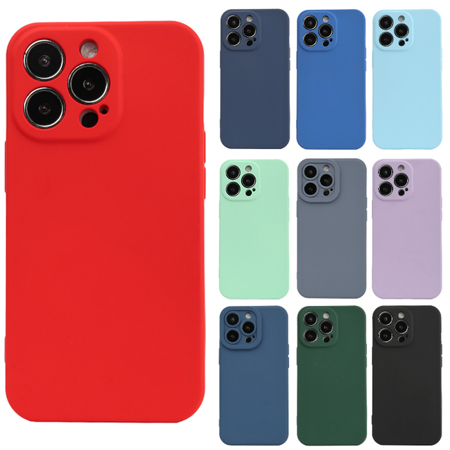 Custom Mobile Phone Accessories Soft TPU Cell Phone case Shockproof Carcasas Forros Fundas Para Celulares for Iphone 17 16 Cover