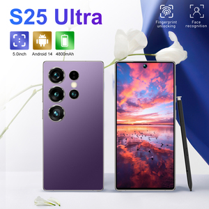 Hot bán S25 mini 5G Android 5 inch điện thoại thông minh gốc 6GB + 128GB mở khóa chơi game điện thoại di động với HD độ phân giải màn hình - Product Image 1