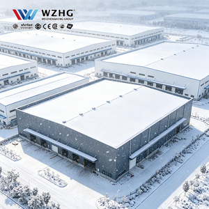 Centro de Logística y Almacenamiento de Construcción Metálica Comercial de Alta Eficiencia Operativa, Taller Prefabricado Ignífugo - Product Image 1