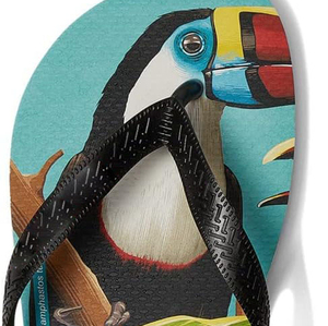 Verano al aire libre playa Animal Kingdom La parte inferior plana multicolor para hombres y mujeres se puede personalizar patrón chanclas - Product Image 3