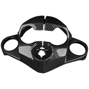 Carénage avant en fibre de carbone brillante 3K Twill, parfaitement adapté aux motos Road Glide 121 pouces cubes, modèles <span class=keywords><strong>2023</strong></span> et plus. - Product Image 1