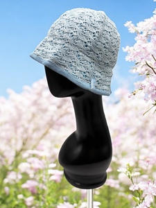 หมวกบีนนี่ถักสไตล์ลำลองสำหรับผู้หญิง คุณภาพเยี่ยม ผลิตจากผ้าฝ้าย 65% และโพลีเอสเตอร์ 35% ตกแต่งด้วยลูกไม้ เหมาะสำหรับฤดูหนาว ใช้เป็นของขวัญคริสต์มาส - Product Image 5