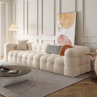 Canapé d'angle trois places de luxe moderne de haute qualité, écologique, en tissu doux, couleur personnalisable, pour salon