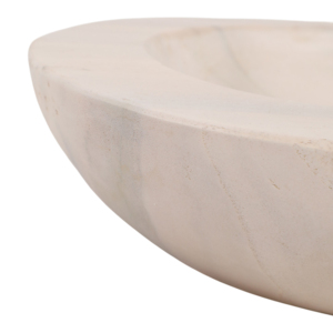 Ciotola decorativa rotonda in legno di teak per centrotavola da caffè, decorazione per bancone cucina - Product Image 6
