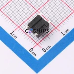 ZX-QC66-6.0TP Tactile Switch SMD-4P,6x6mm Switch Single Pole Single Throw Round Button 2.6N Vertical Mount - Product Image 2