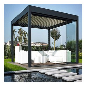 Système de couverture motorisée pour piscine, macbook sur <span class=keywords><strong>pied</strong></span>, rétractable, bassin, Pergola - Product Image 3