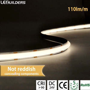 Led ánh sáng Nhà cung cấp lumen cao linh hoạt siêu sáng CCT 1516 2219 COB trang trí chiếu sáng DC24V 320led LED dải ánh sáng - Product Image 2