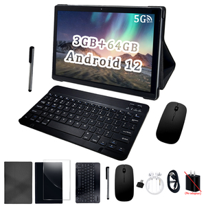 Neuer Trend 10,1 Zoll WiFi 5G <span class=keywords><strong>Tablet</strong></span> 2-in-1 Octa-Core MTK Android12 1280*800 IPS 3GB RAM 64GB ROM GSM Business-Tastatur-PC - Product Image 3