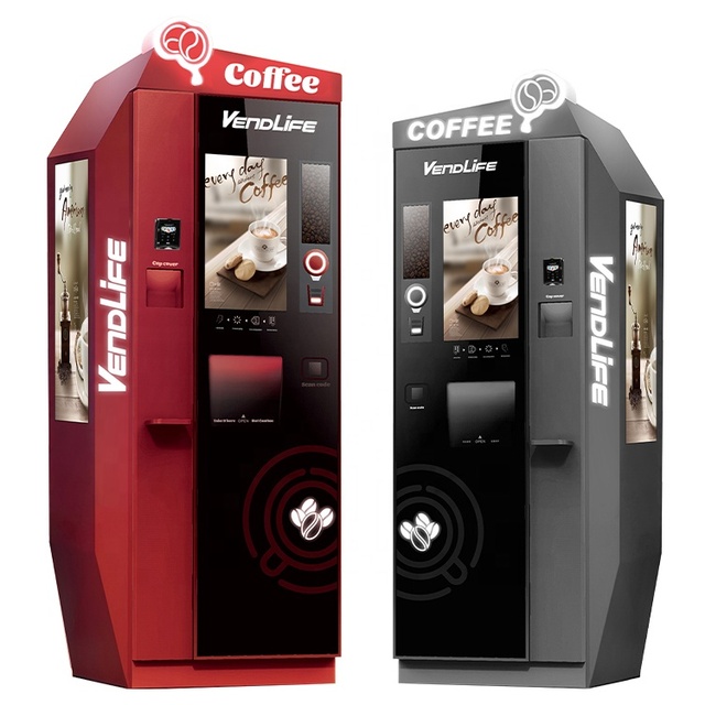 Outdoor Robot Coffee Automatic Vendlife Vending Machine
