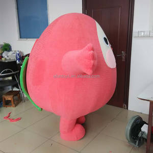 Профессиональный надувной красный персиковый талисман, 1 шт. - Product Image 2