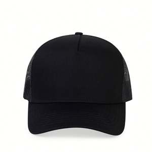 Gorra de béisbol trucker de malla con visera curva de 7 paneles, con logotipo personalizado, unisex, de moda, para verano, para exteriores, con diseño 3D informal, venta al por mayor de fábrica - Product Image 2