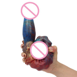 Dildo a Doppia Testa in Silicone a Forma di Spada per Ingrandimento del Pene, Gioco per Adulti, Giocattoli per Lesbiche - Product Image 5