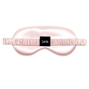 Masque pour les yeux en soie 100% pure mûre 22 Momme, style européen et américain, utilisation quatre saisons, sans pression, vente en gros - Product Image 1