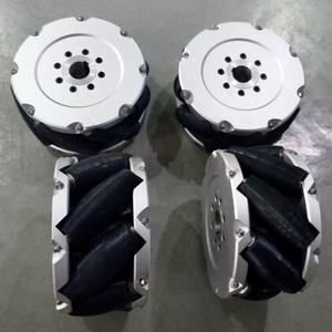 SS 6 טון עומס תעשייתי <span class=keywords><strong>mecanum</strong></span> גלגל מלגזה <span class=keywords><strong>mecanum</strong></span> גלגל omni גלגל - Product Image 2