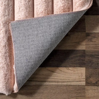Tapis en fausse fourrure de lapin de haute qualité, fabriqué à la machine, adapté aux animaux domestiques, résistant aux taches, en polyester pur, antistatique, durable
