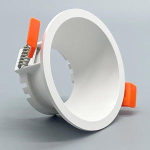 <span class=keywords><strong>Gu10</strong></span> Mr16 Module Cadre de montage avec découpe <span class=keywords><strong>75</strong></span> mm Downlight Housing <span class=keywords><strong>Gu10</strong></span> Pure White Frame - Product Image 5