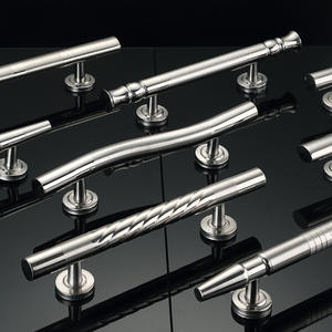 Tiradores de Puerta de Muebles de Cocina de Acero Inoxidable, Estilo Nórdico Moderno, Tiradores de Armario, Cajones, Dorados, de Lujo - Product Image 3