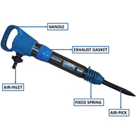 Fabricants Vente en gros Marteau pneumatique en pierre dure Marteau brise-ciseau G10 Portable Hand Held G10 Breaker Tools