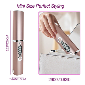 Lisseur <span class=keywords><strong>de</strong></span> cheveux portable 2 en 1 sans fil EFA WS011, <span class=keywords><strong>fer</strong></span> à lisser professionnel sans fil rechargeable par USB, marque privée - Product Image 6