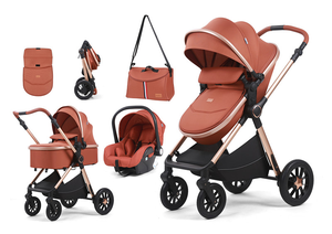 Kinderwagen Luxury Baby Stroller Pram 3 in 1 With Car Seat Poussette 3 En 1 <strong>Foldable</strong> Baby Carriage <strong>Buggy</strong> 3 in 1 - Product Image 3