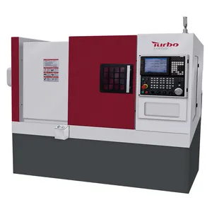 Single Main Shaft 160mm Max Swing Diameter Over Slide Horizontal Gang Type CNC Lathe Machine