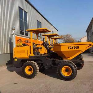 Mini xây dựng 3ton fcy30r ROTARY Dump Truck xoay Phễu với bánh xe tải bơm & động cơ-cho trang web <span class=keywords><strong>Dumper</strong></span> - Product Image 1