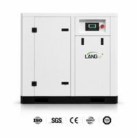 Compresor de Aire Silencioso de 11KW sin Aceite, Compresor de Tornillo para Laboratorio Médico y Dental