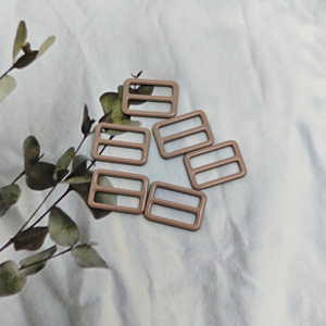 Rustless Stainless Steel Rainbow Bikini Slider Hardware Colorful Metal Ring Salt Water Resistance Everyday Use Swimwear Factory - Product Image 3