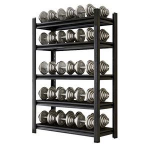 Metal Storage Rack Boltless Shelving Systems Steel Industrial 5 Tiers Heavy Duty Shelving Steel Racking <b>Unit</b> Metal Garage <b>Shelf</b> - Product Image 1