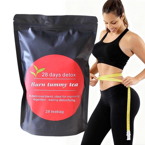 Té Desintoxicante 100% Natural de 28 Días <span class=keywords><strong>para</strong></span> un Vientre Plano, Té Herbal <span class=keywords><strong>para</strong></span> Quemar Grasa Abdominal, Bolsitas de Té Adelgazante <span class=keywords><strong>para</strong></span> Mujer - Product Image 1