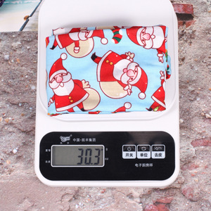 Diadema Navideña Elástica Roja con Estampado de Santa Claus, Accesorio Festivo Unisex - Product Image 4