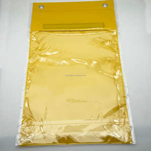 Porte-documents <span class=keywords><strong>de</strong></span> <span class=keywords><strong>chantier</strong></span> A4 personnalisé en PVC imperméable avec fermeture auto-agrippante pour permis et documents - Product Image 4