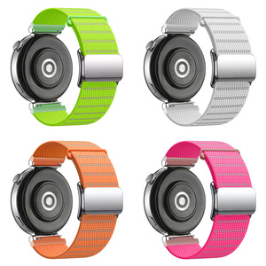 Forwelleny 18mm từ khóa nylon dây đeo đồng hồ cho <span class=keywords><strong>Garmin</strong></span> VENU 3S ban nhạc Vòng đeo tay cho Honor <span class=keywords><strong>S1</strong></span> Watchband - Product Image 2